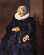 RIJCKHALS, Frans Portrait of a woman oil on canvas